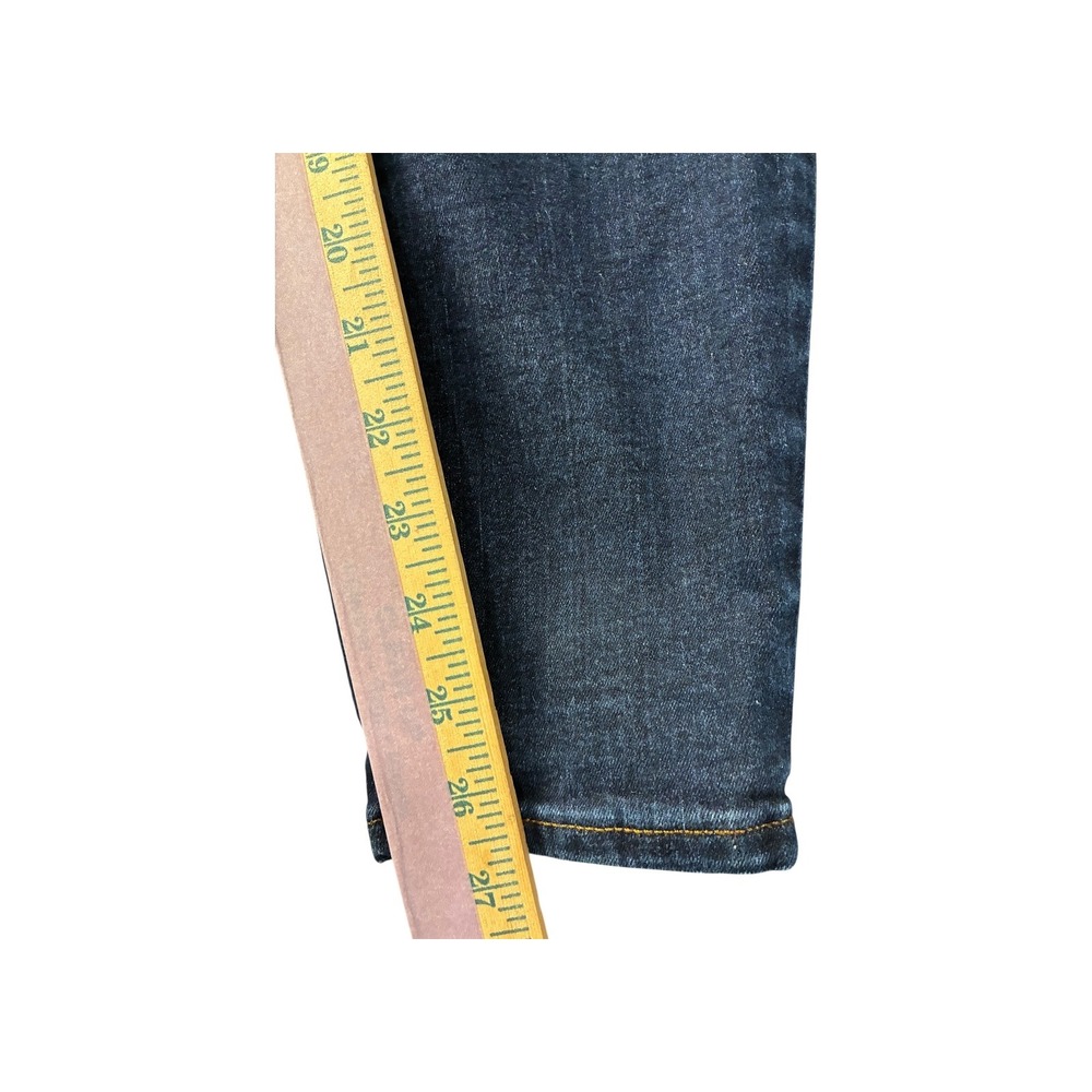 LOFT Plus Slim Pockets Dark Wash Skinny Jeans Women Size 16 - Picture 3 of 8